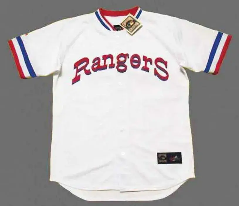 TEXAS RANGERS 1970’s Majestic Home Throwback Jersey Customized “Any Name & Number(s)”