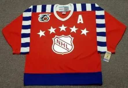 BRETT HULL 1992 Campbell “All Star” CCM Throwback NHL Hockey Jersey