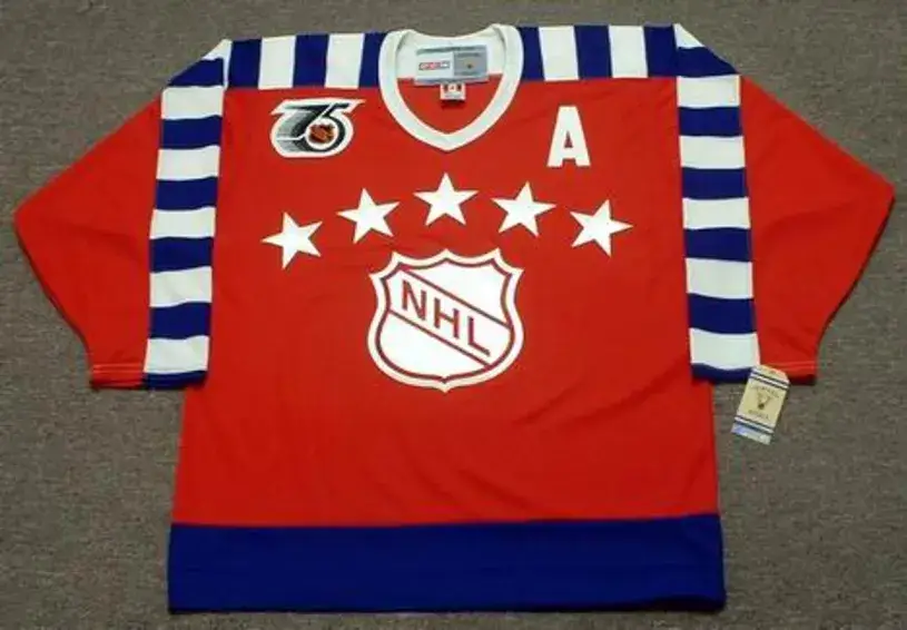 BRETT HULL 1992 Campbell “All Star” CCM Throwback NHL Hockey Jersey