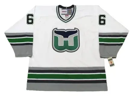 ADAM BURT Hartford Whalers 1995 Home CCM Vintage NHL Hockey Jersey