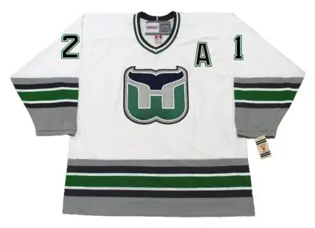 ANDREW CASSELS Hartford Whalers 1995 Home CCM Vintage NHL Hockey Jersey
