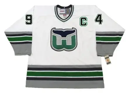 BRENDAN SHANAHAN Hartford Whalers 1995 Home CCM Vintage NHL Hockey Jersey