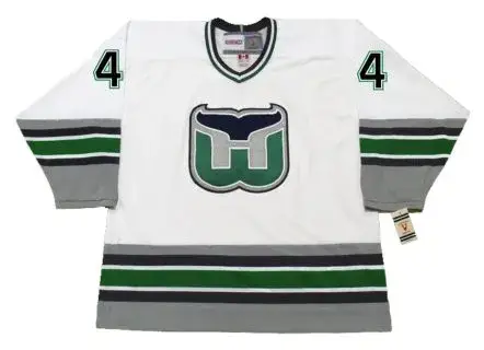CHRIS PRONGER Hartford Whalers 1993 Home CCM Vintage NHL Hockey Jersey