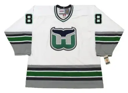 GEOFF SANDERSON Hartford Whalers 1993 Home CCM Vintage NHL Hockey Jersey
