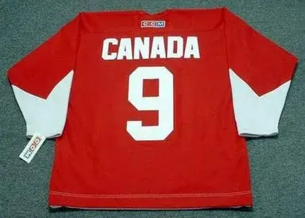BILL GOLDSWORTHY Team Canada 1972 CCM Throwback Hockey Jersey 