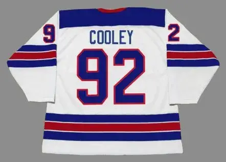 LOGAN COOLEY 2022 USA Nike Throwback Hockey Jersey 