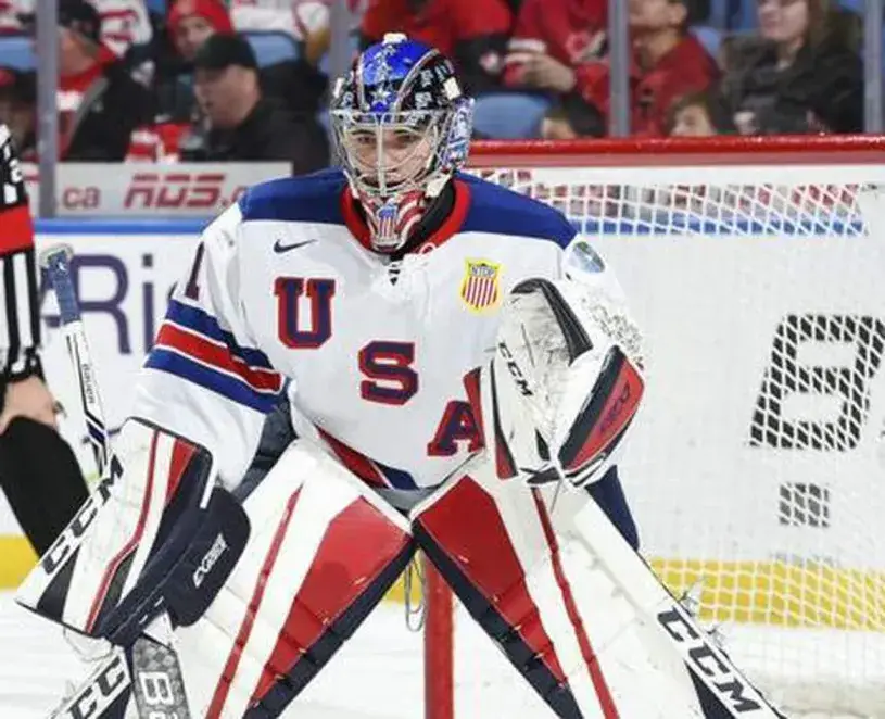 JEREMY SWAYMAN 2018 USA Nike Throwback Hockey Jersey 