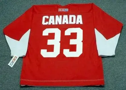 GILBERT PERREAULT Team Canada 1972 CCM Throwback Hockey Jersey 