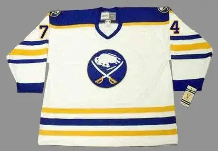 TARO TSUJIMOTO Buffalo Sabres 1970’s CCM Vintage Throwback Home NHL Hockey Jersey