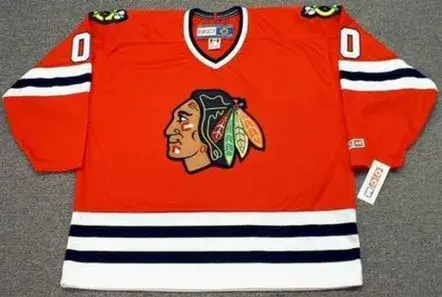 CHICAGO BLACKHAWKS 1990’s Throwback CCM Jersey Customized “Any Name & Number(s)”