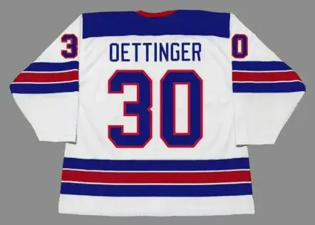 JAKE OETTINGER 2018 USA Nike Throwback Hockey Jersey 