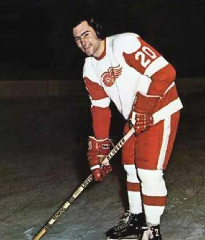 MICKEY REDMOND Detroit Red Wings 1972 Home CCM Vintage NHL Hockey Jersey 