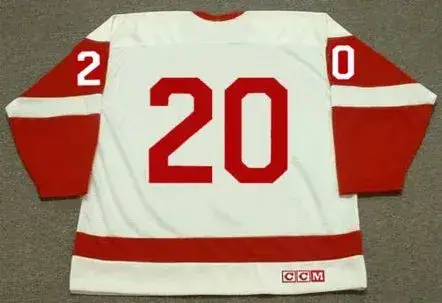 MICKEY REDMOND Detroit Red Wings 1972 Home CCM Vintage NHL Hockey Jersey 