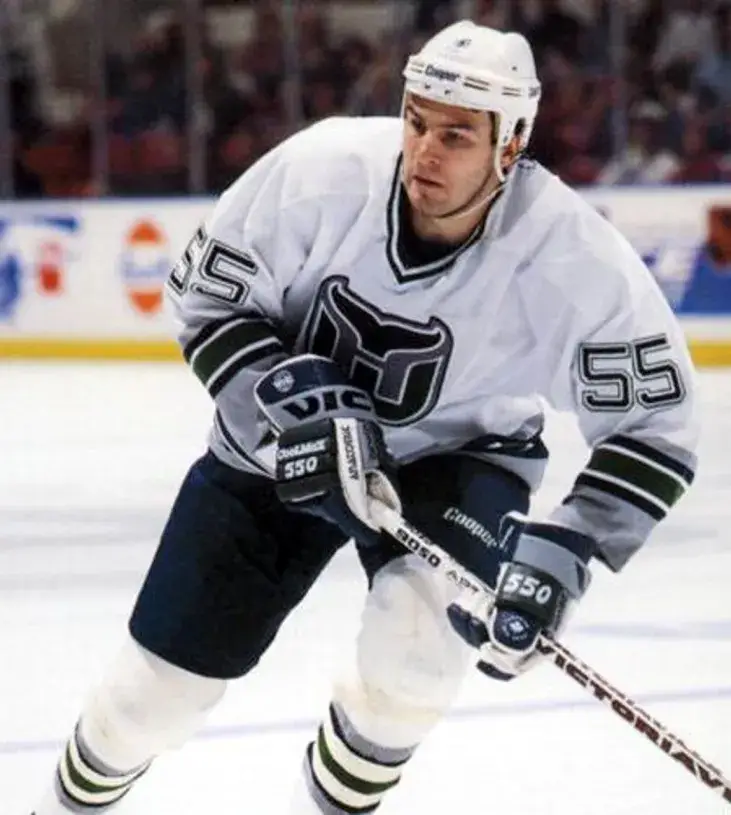 KEITH PRIMEAU Hartford Whalers 1996 Home CCM Vintage NHL Hockey Jersey 
