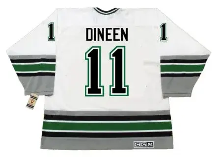 KEVIN DINEEN Hartford Whalers 1996 Home CCM Vintage NHL Hockey Jersey 