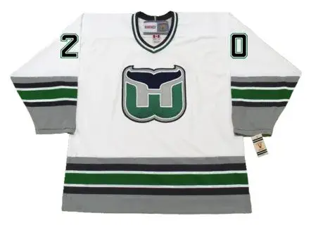 NICK KYPREOS Hartford Whalers 1992 Home CCM Vintage NHL Hockey Jersey