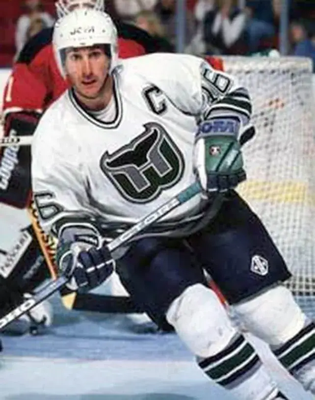 PAT VERBEEK Hartford Whalers 1993 Home CCM Vintage NHL Hockey Jersey 