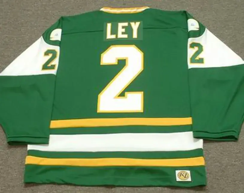 RICK LEY New England Whalers 1978 WHA Throwback Hockey Jersey 