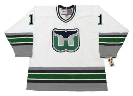 SEAN BURKE Hartford Whalers 1993 Home CCM Vintage NHL Hockey Jersey