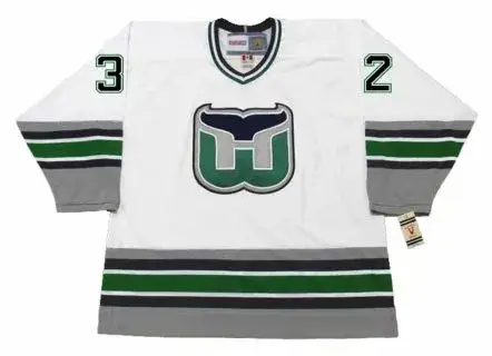 STU GRIMSON Hartford Whalers 1996 Home CCM Vintage NHL Hockey Jersey