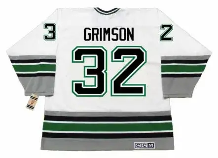 STU GRIMSON Hartford Whalers 1996 Home CCM Vintage NHL Hockey Jersey 