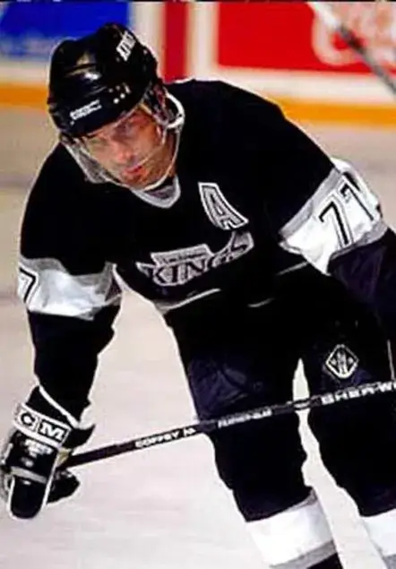 PAUL COFFEY Los Angeles Kings 1992 CCM Throwback Away NHL Hockey Jersey 