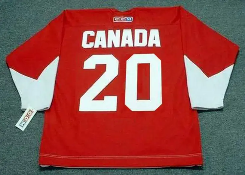 PETER MAHOVLICH Team Canada 1972 CCM Throwback Hockey Jersey 