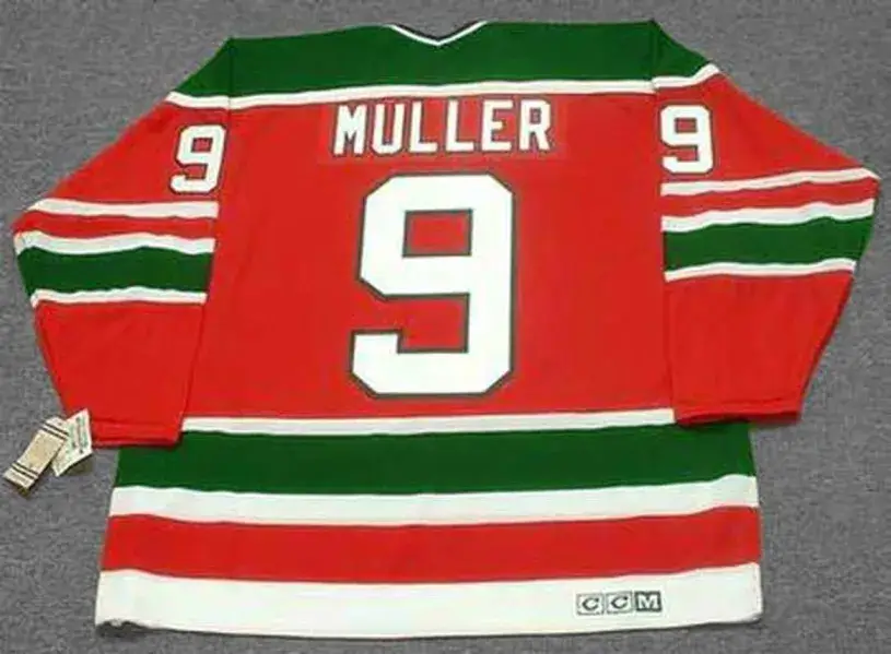 KIRK MULLER New Jersey Devils 1988 CCM Throwback NHL Hockey Jersey 