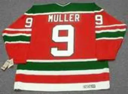 KIRK MULLER New Jersey Devils 1988 CCM Throwback NHL Hockey Jersey 