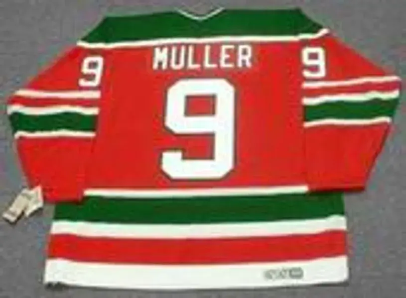KIRK MULLER New Jersey Devils 1988 CCM Throwback NHL Hockey Jersey 