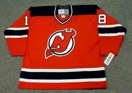 SERGEI BRYLIN New Jersey Devils 2003 Away CCM Throwback NHL Hockey Jersey