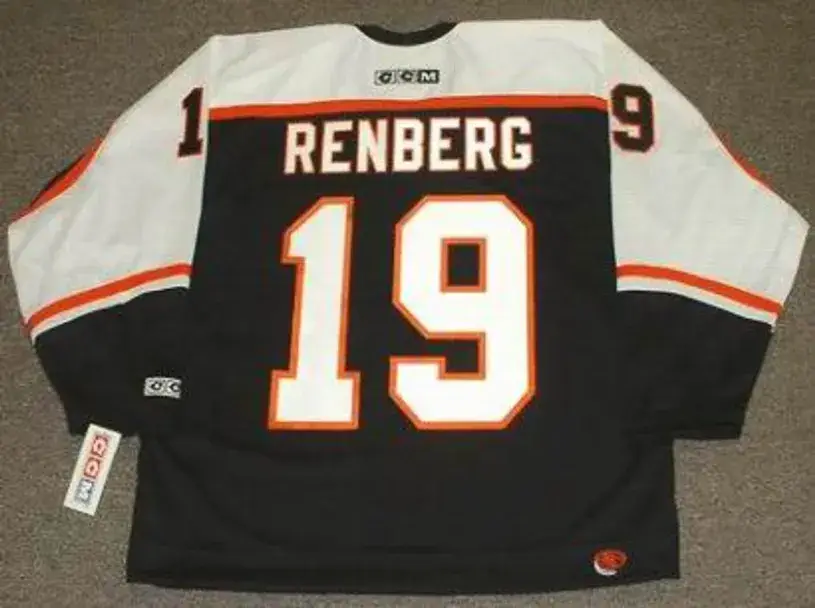 MIKAEL RENBERG Philadelphia Flyers 1999 CCM Throwback NHL Hockey Jersey 