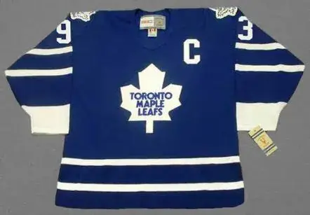 DOUG GILMOUR Toronto Maple Leafs 1995 Away CCM Throwback NHL Hockey Jersey