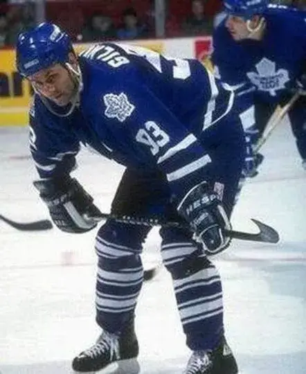 DOUG GILMOUR Toronto Maple Leafs 1995 Away CCM Throwback NHL Hockey Jersey 