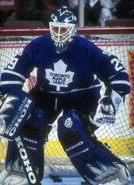 FELIX POTVIN Toronto Maple Leafs 1993 Away CCM Throwback NHL Hockey Jersey 