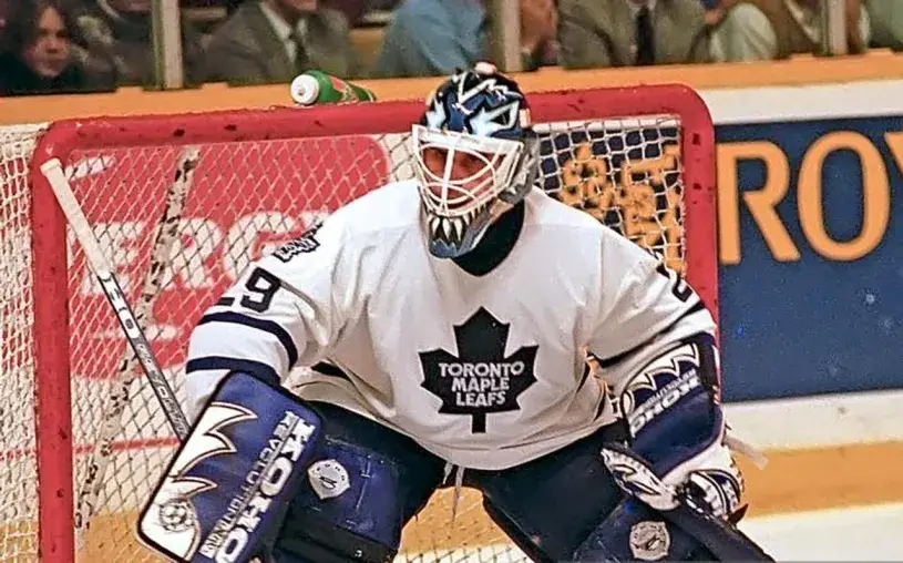 FELIX POTVIN Toronto Maple Leafs 1993 Home CCM Throwback NHL Hockey Jersey 