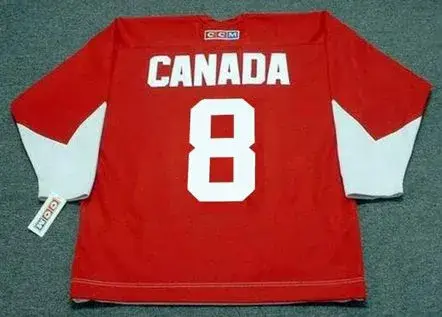 ROD GILBERT Team Canada 1972 CCM Throwback Hockey Jersey 