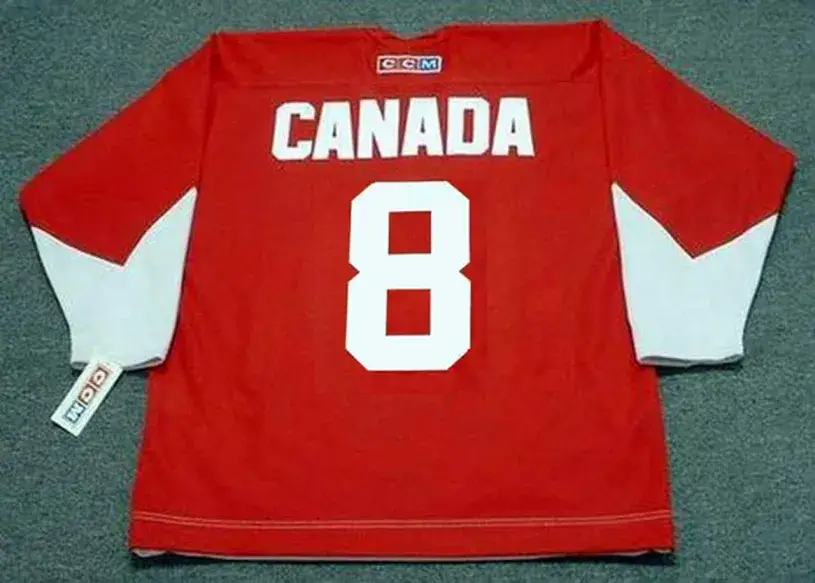 ROD GILBERT Team Canada 1972 CCM Throwback Hockey Jersey 