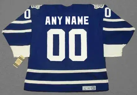 TORONTO MAPLE LEAFS 1990’s Away CCM Vintage Jersey Customized “Any Name & Number(s)” 