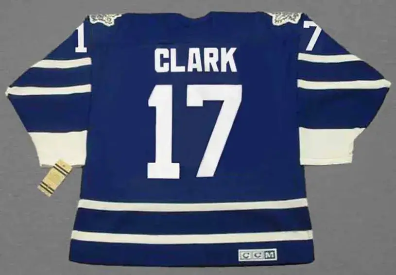 WENDEL CLARK Toronto Maple Leafs 1993 Away CCM Vintage Throwback NHL Jersey 