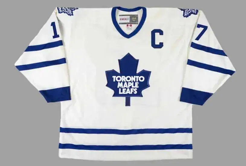 WENDEL CLARK Toronto Maple Leafs 1993 Home CCM Vintage Throwback NHL Jersey