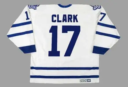 WENDEL CLARK Toronto Maple Leafs 1993 Home CCM Vintage Throwback NHL Jersey 