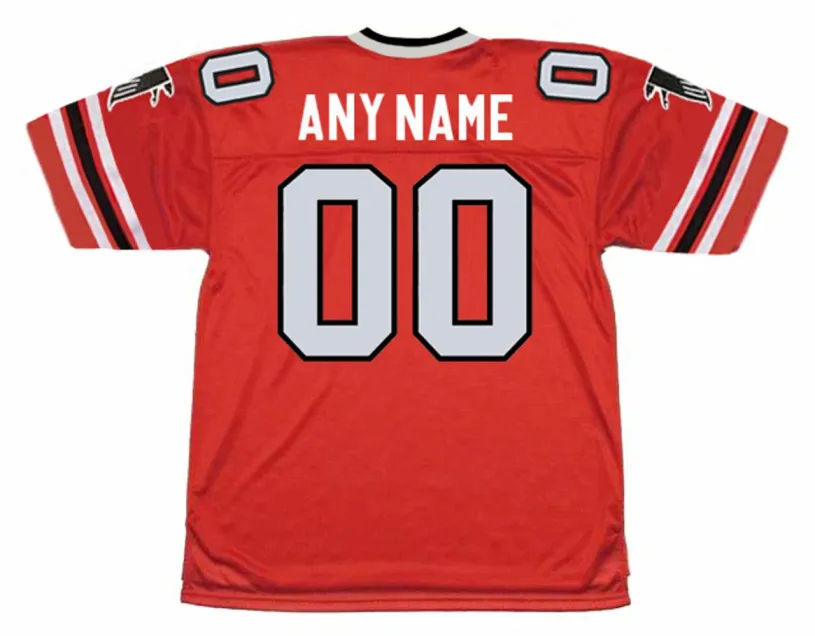 ATLANTA FALCONS 1970’s Throwback NFL Jersey Customized “Any Name & Number(s)” 