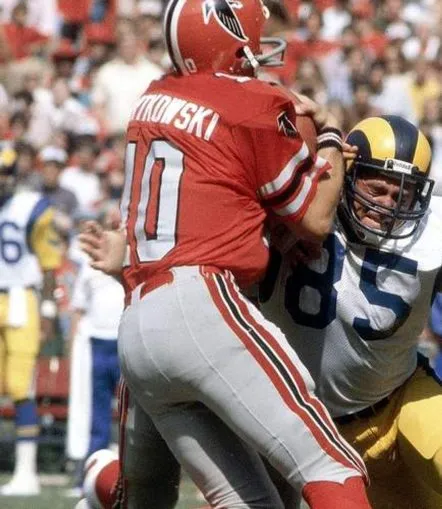 ATLANTA FALCONS 1970’s Throwback NFL Jersey Customized “Any Name & Number(s)” 