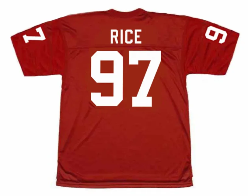 SIMEON RICE Arizona Cardinals 1998 Throwback NFL Football Jersey 