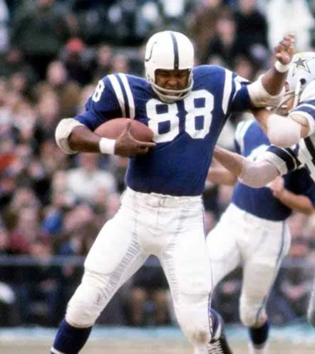 JOHN MACKEY Baltimore Colts 1970 Throwback Home NFL Football Jersey 