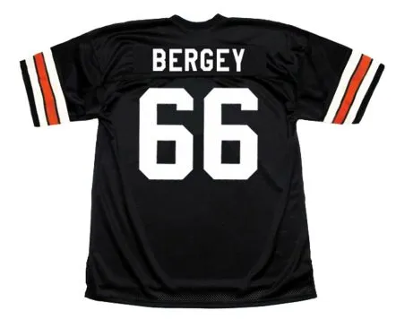 BILL BERGEY Cincinnati Bengals 1971 Throwback NFL Football Jersey 