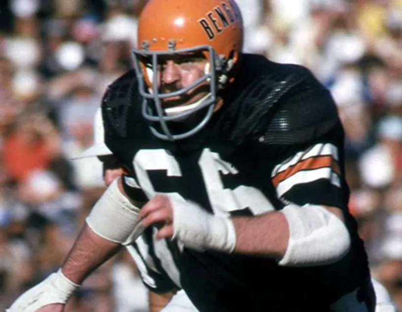 BILL BERGEY Cincinnati Bengals 1971 Throwback NFL Football Jersey 