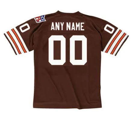 CLEVELAND BROWNS 1969 Throwback NFL Jersey Customized “Any Name & Number(s)” 