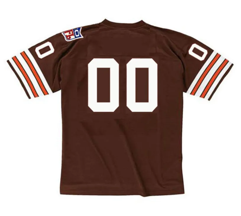 CLEVELAND BROWNS 1969 Throwback NFL Jersey Customized “Any Name & Number(s)” 